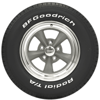 BFGoodrich RADIAL T/A Tyre Front View