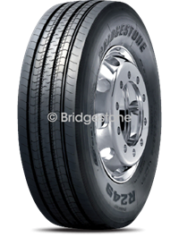 Bridgestone R249 Tyre Front View