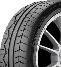 Continental ContiForceContact™ Tyre Profile or Side View