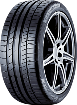 Continental ContiSportContact™ 5 Tyre Front View