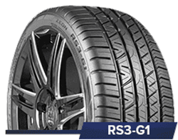 Cooper Tires ZEON RS3-G1 Tyre Profile or Side View