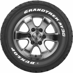 Dunlop GRANDTREK AT3G Tyre Profile or Side View