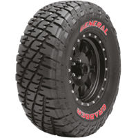 General Tire Grabber SRL Tyre Front View