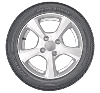 Headway HU901 Tyre Front View