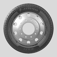 JINYU CROSSPRO YS77 Tyre Profile or Side View