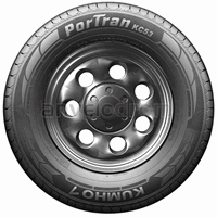 Kumho Tyres PORTRAN KC53 Tyre Front View