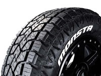 MONSTA TERRAIN GRIPPER A/T Tyre Profile or Side View