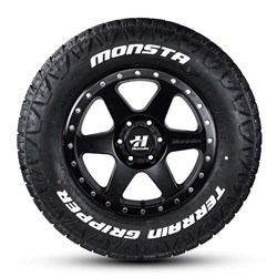 MONSTA TERRAIN GRIPPER A/T Tyre Front View