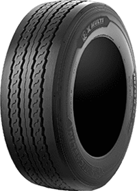 Michelin X MULTI T Tyre Front View