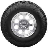 Mickey Thompson BAJA RADIAL CLAW TTC Tyre Profile or Side View