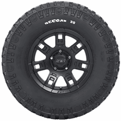 Mickey Thompson Deegan 38 M/T Tyre Profile or Side View