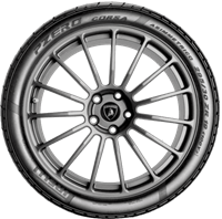 Pirelli PZERO CORSA ASIMMETRICO 2 Tyre Tread Profile