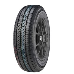 Royal Black Commercial Tyre Profile or Side View