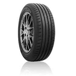 Toyo Proxes CF2 Tyre Profile or Side View