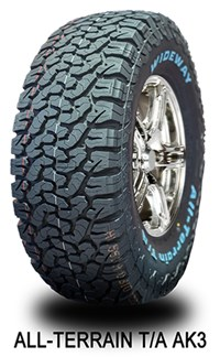 Wideway Powerway AT AK3 Tyre Front View